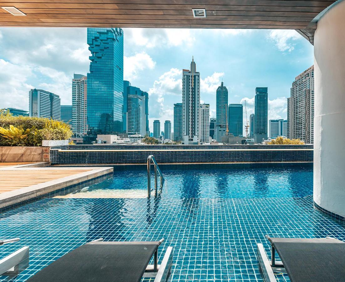 Pullman Bangkok Hotel G Exterior photo View from the rooftop pool